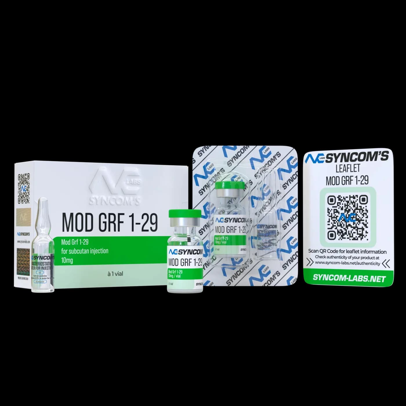 CJC-1295 (no DAC) research vial, UK stock, growth hormone peptides, supplied with batch certificate of analysis