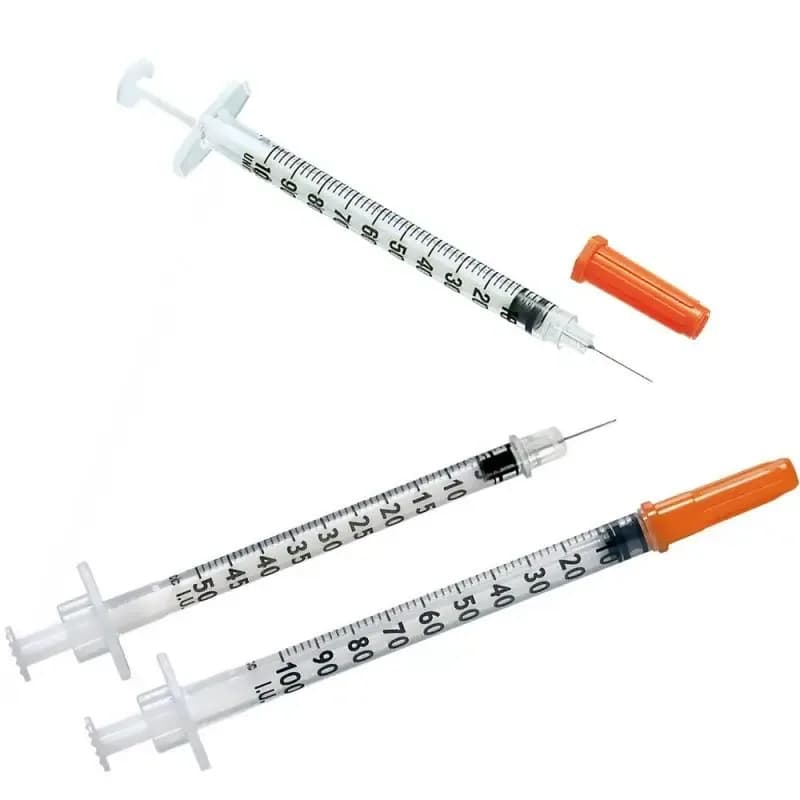 Insulin Syringes research vial, UK stock, accessories, supplied with batch certificate of analysis