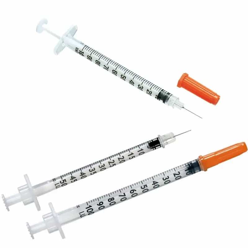 Insulin Syringes - research compound