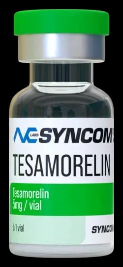 Tesamorelin 5mg GHRH analog research peptide vial, UK stock